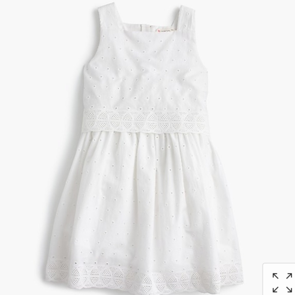 Crewcuts Girls' tiered eyelet dress